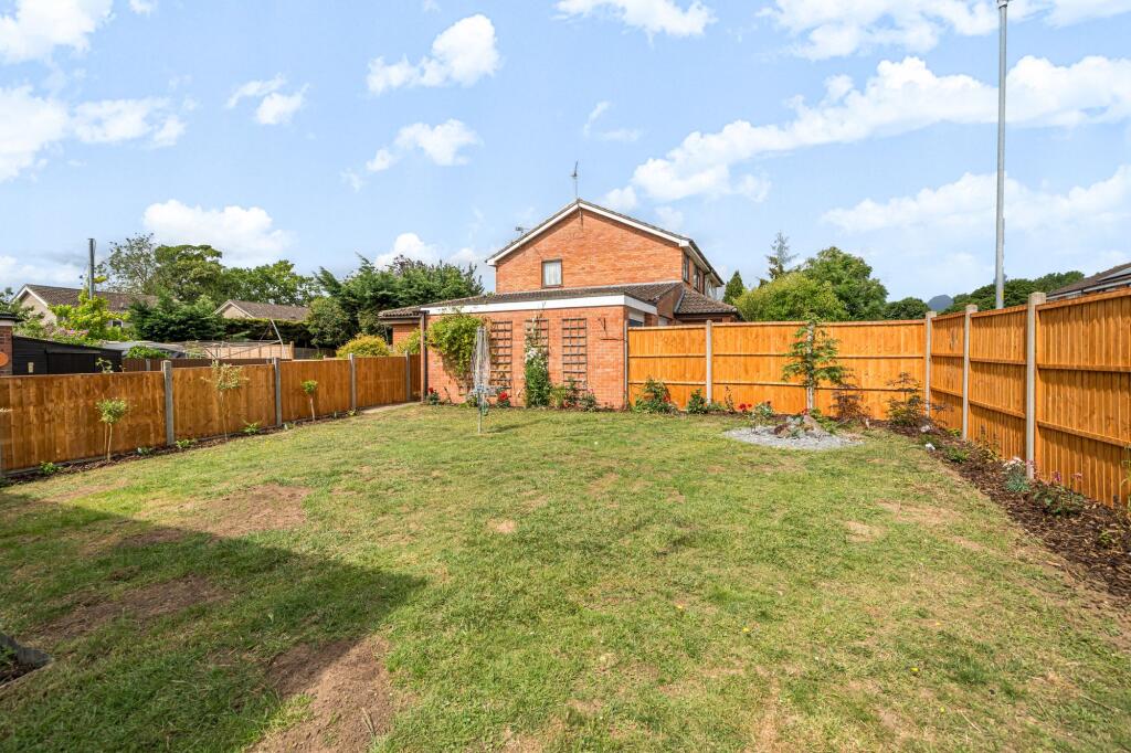 Rear garden