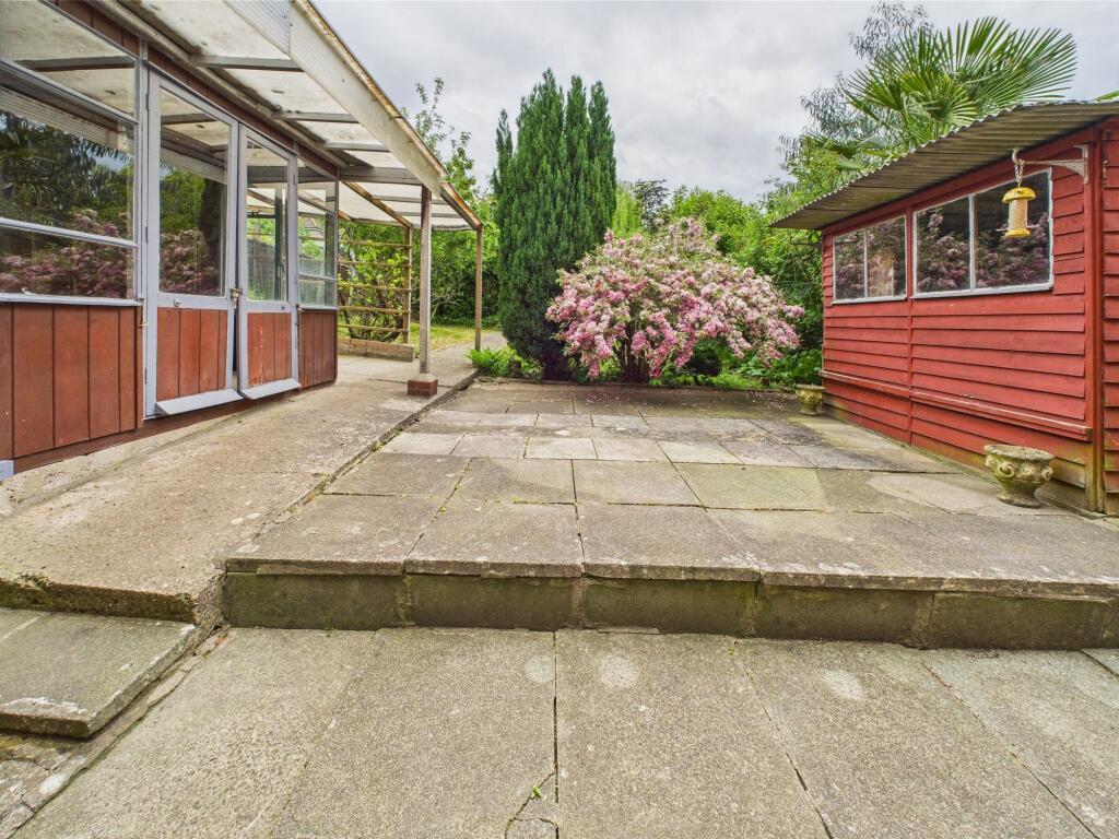 Rear garden