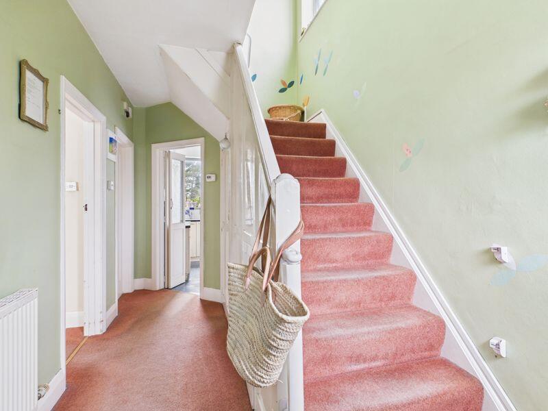 Stairs to first floor