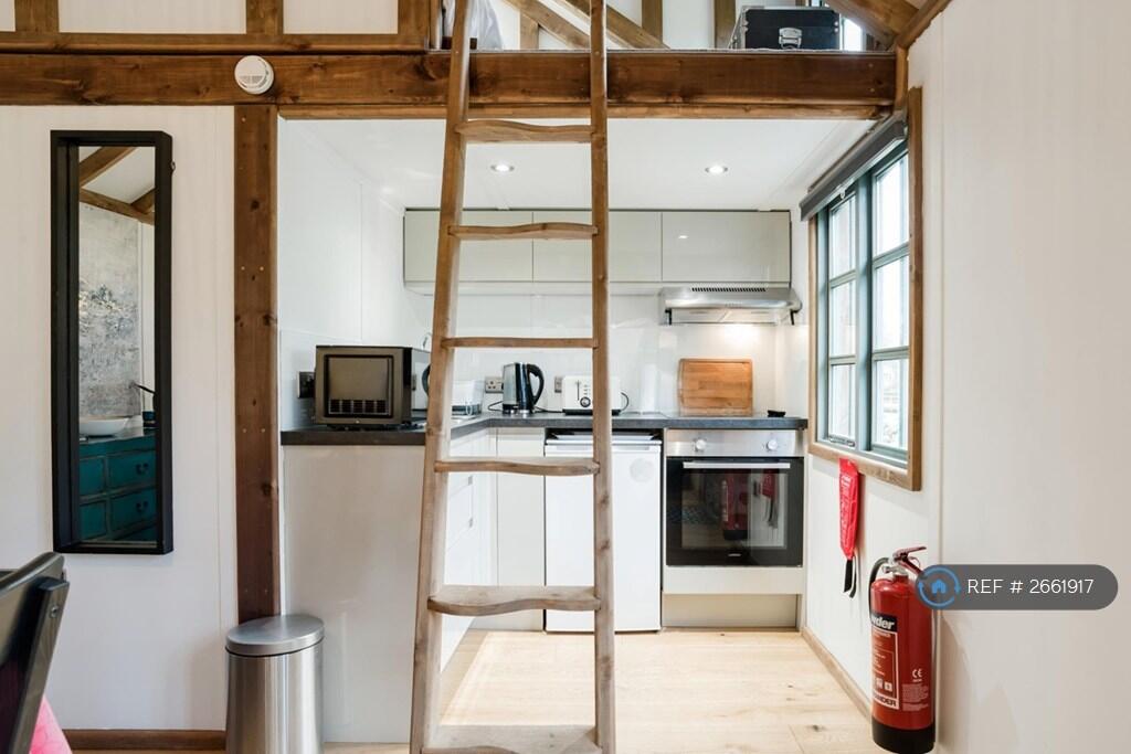 Ladder Up To Mezzanine