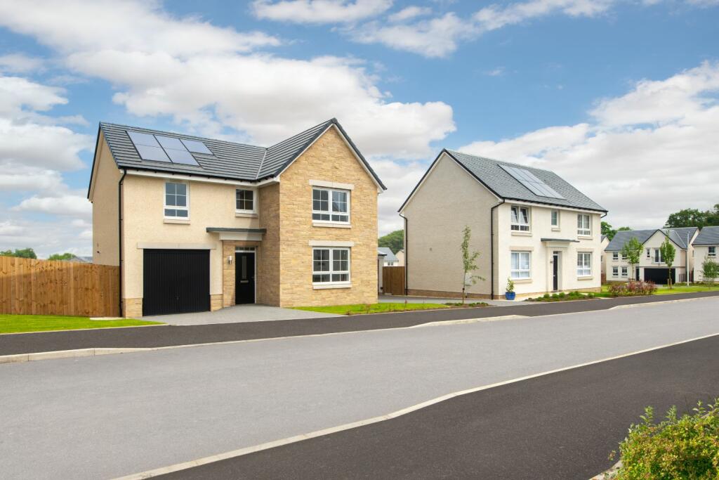 Street scene at Rosewell Meadows