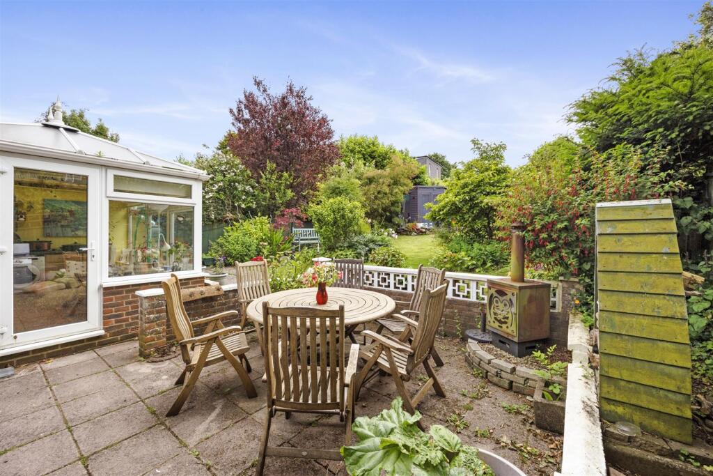 Rear Patio Area