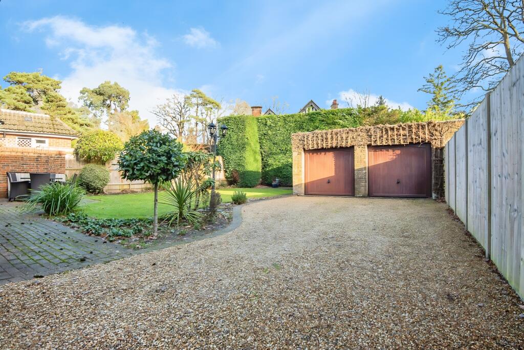 Garden, Drive and Double Garage