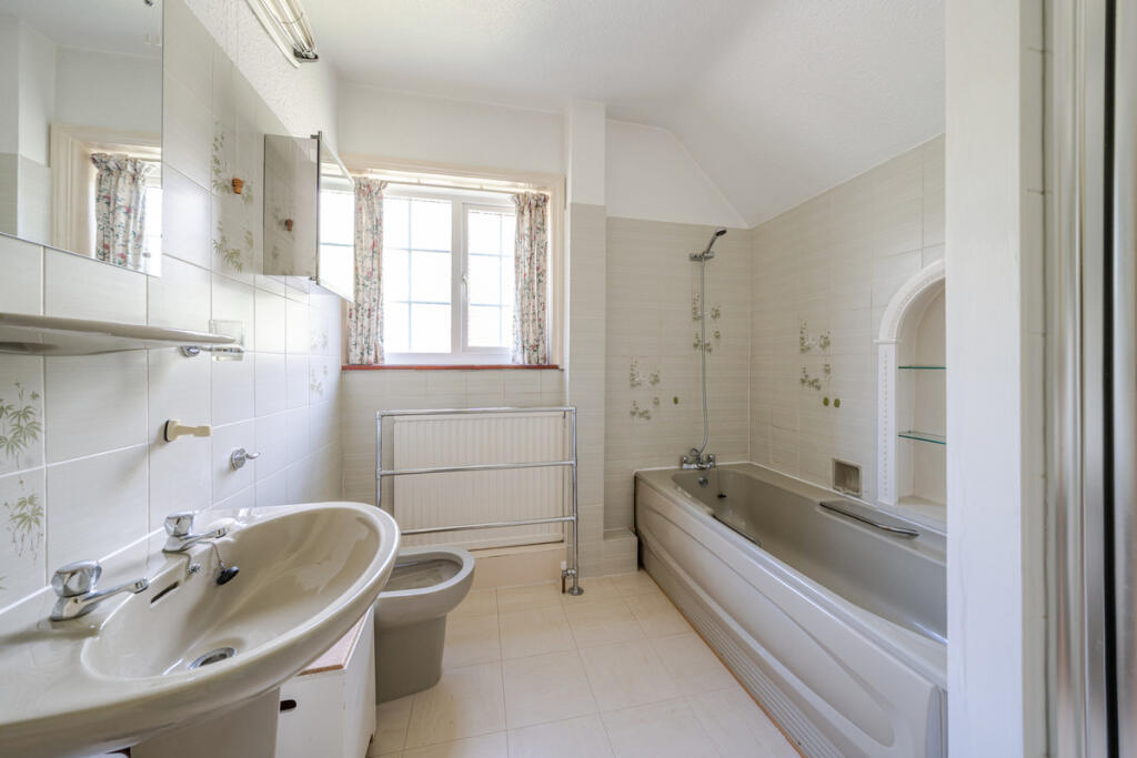 Family Bathroom with bath and separate shower cubicle
