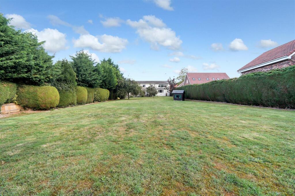 Rear garden