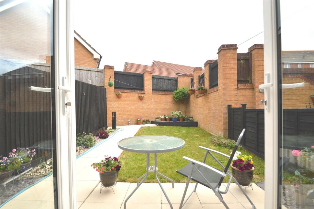 View out to the garden