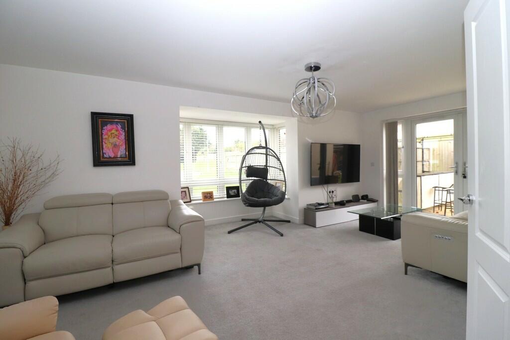 lounge with blind...