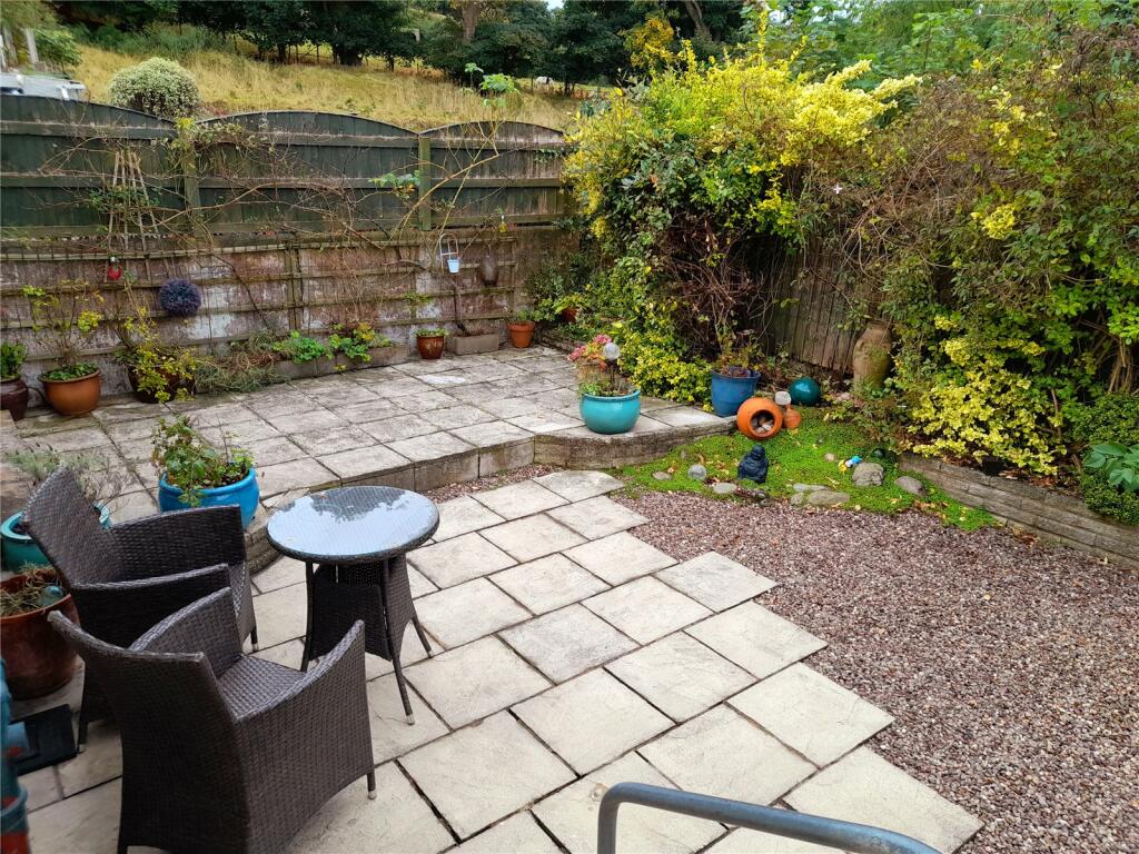 Rear Garden and View