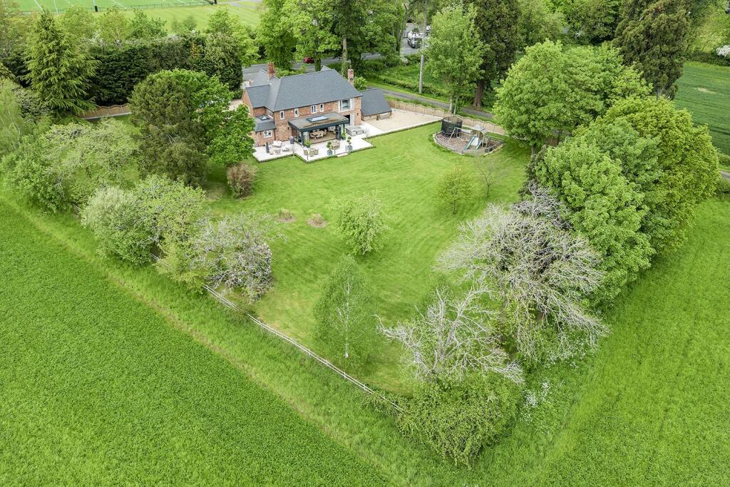 High elevation rear view