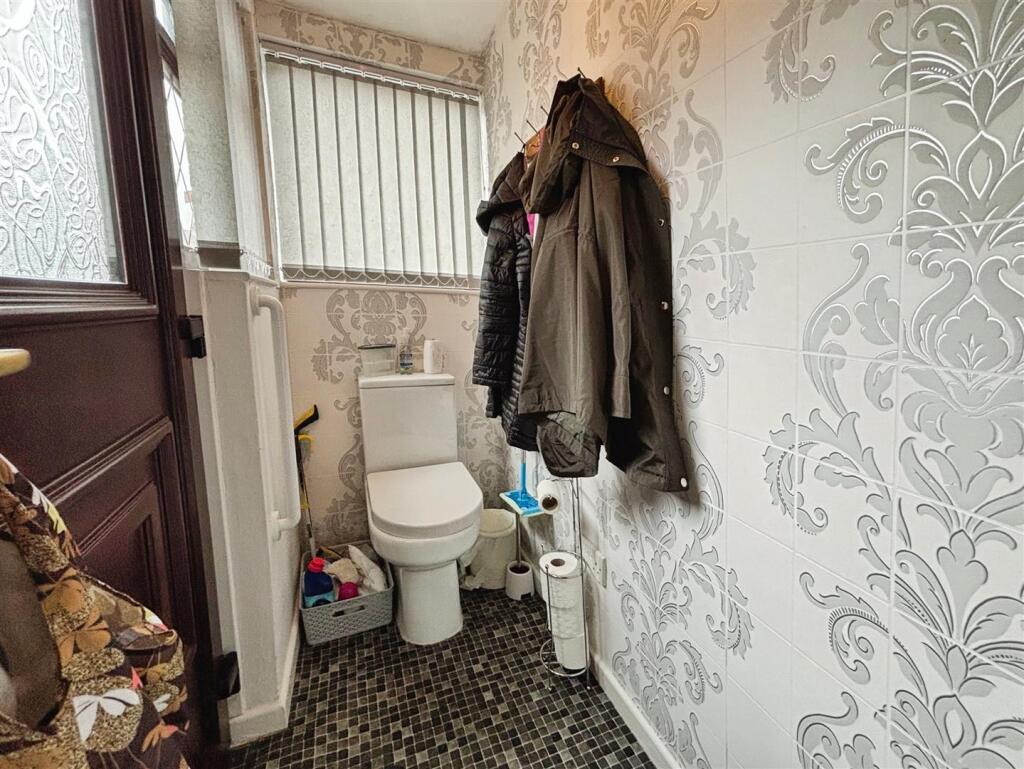 Rear Porch/Ground Floor WC