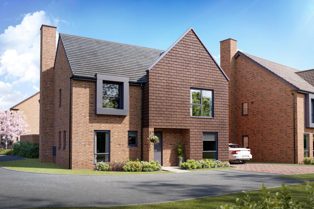 Computer generated image of The Milbourne 4 bedroom home