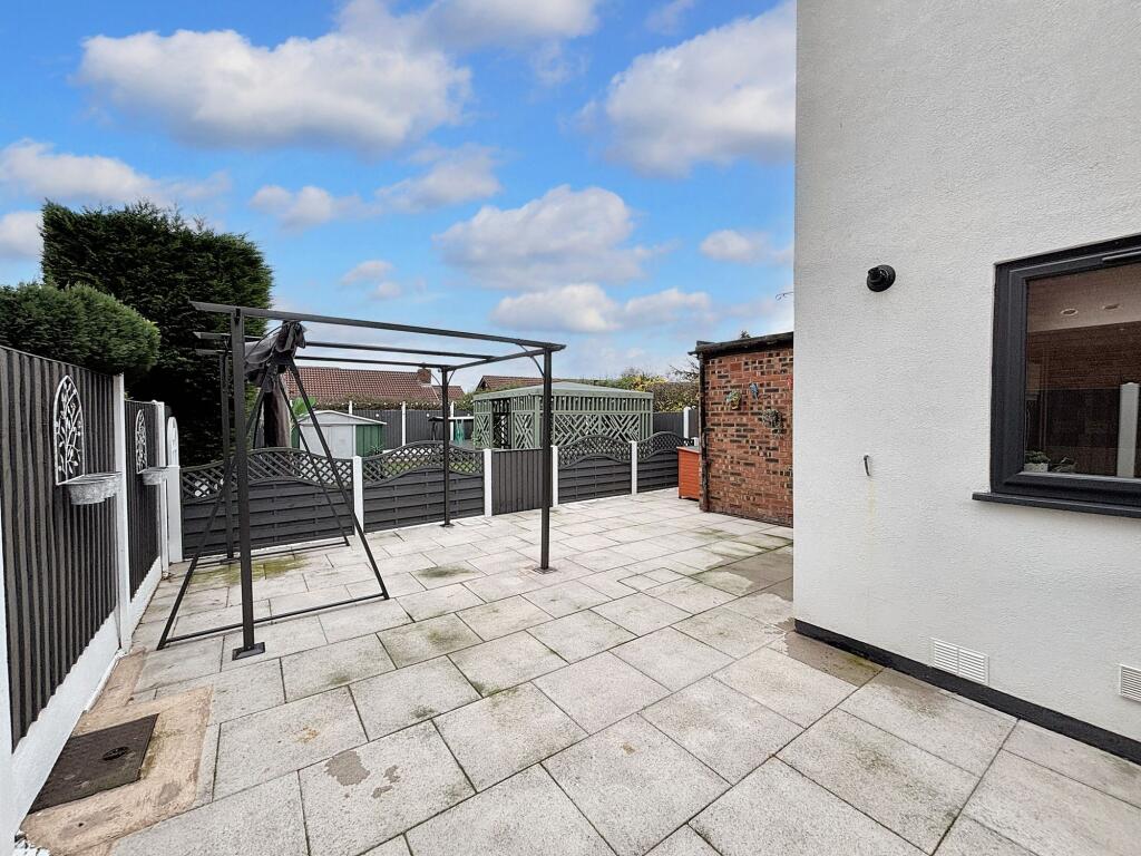 Rear Patio
