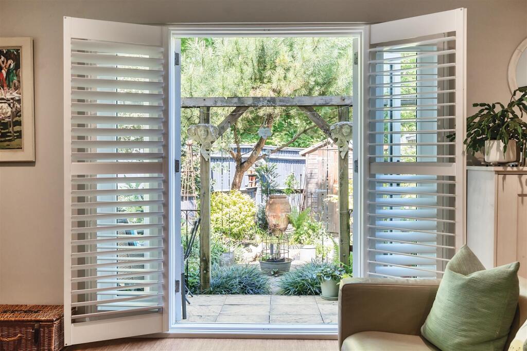 French Doors to Garden