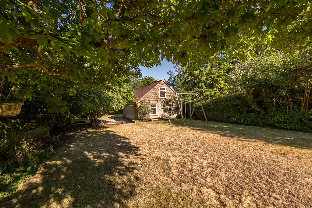 Garden and Double Garage