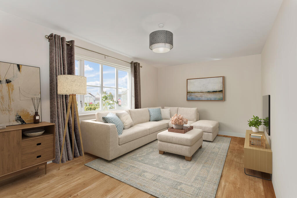 Lounge - Virtually Staged