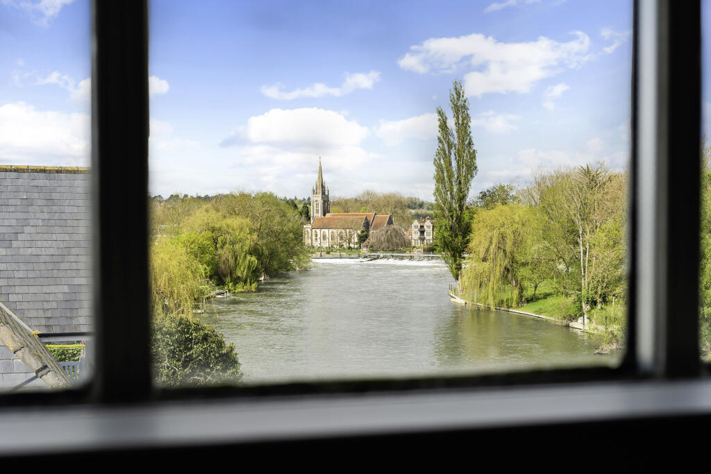 View to the Church and Weir