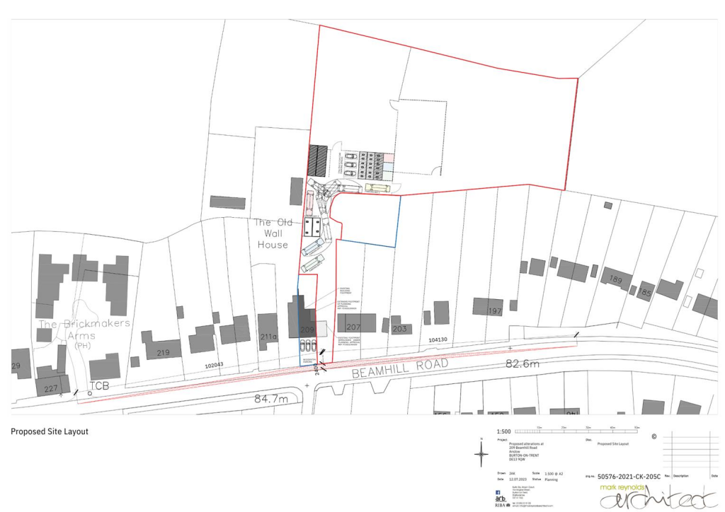 50576-2021-CK-205C Proposed Site Layout