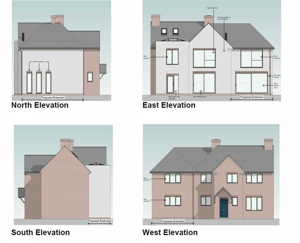 Proposed elevatio...