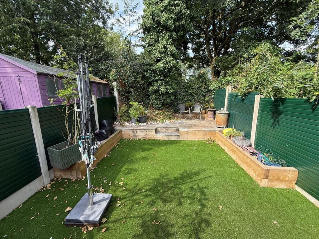 Outside - Low Maintenance Patio Garden