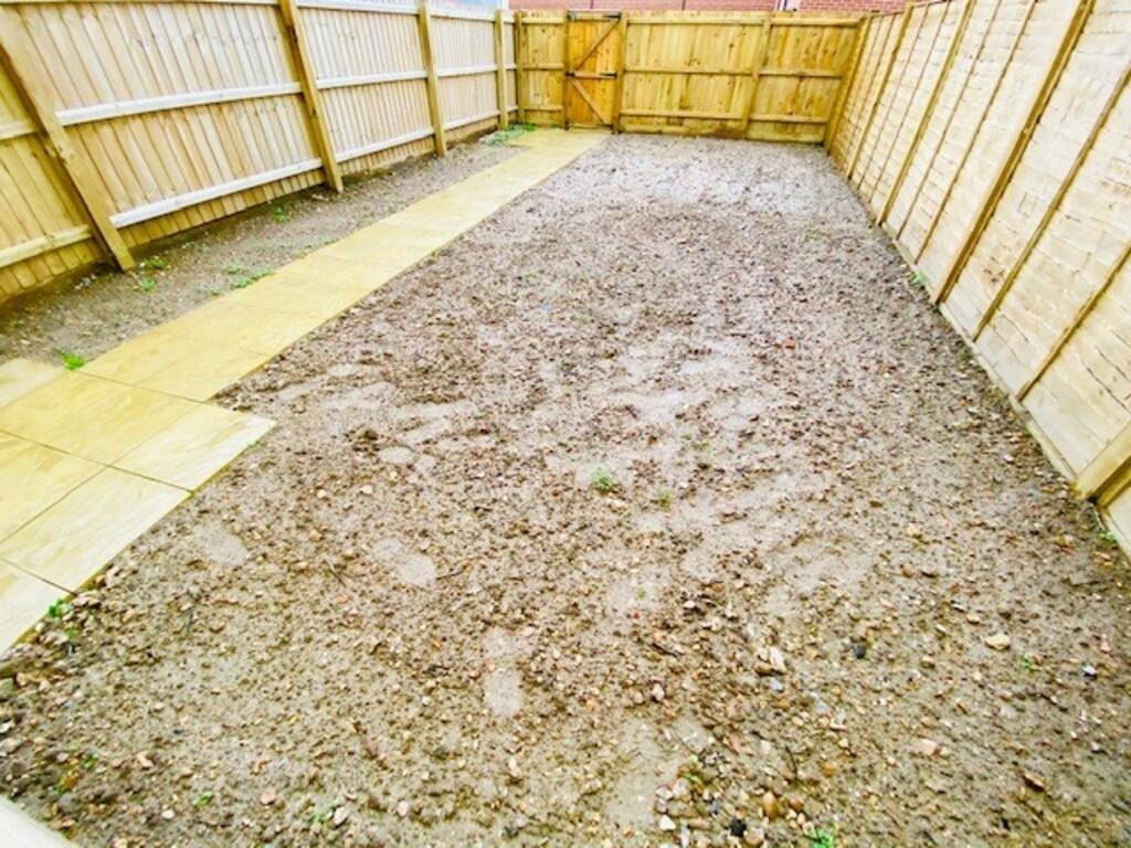 rear garden will ...