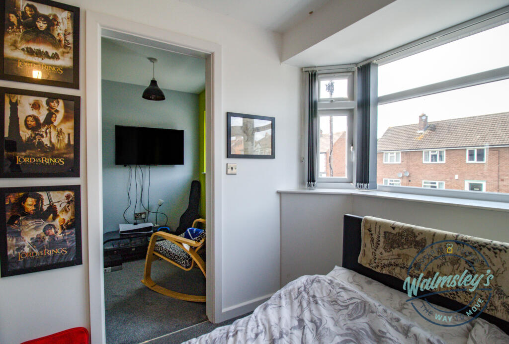 Dressing room off bedroom two