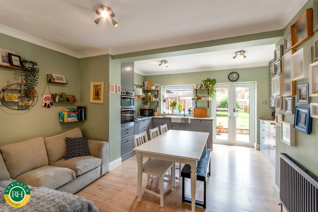 open plan living area