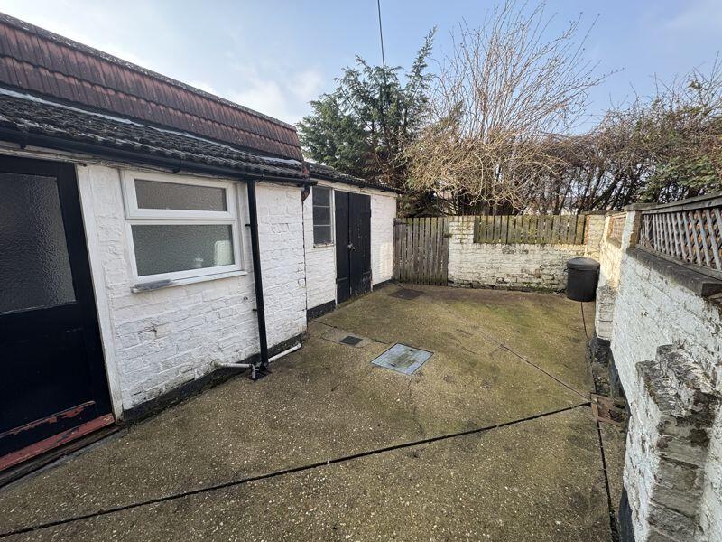 Rear garden