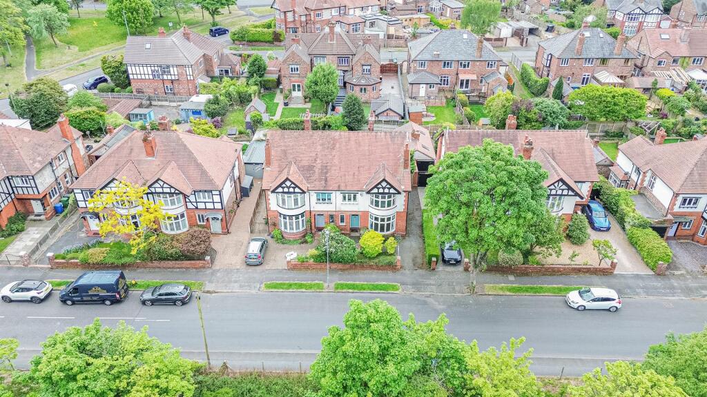 Aerial Front Elevation