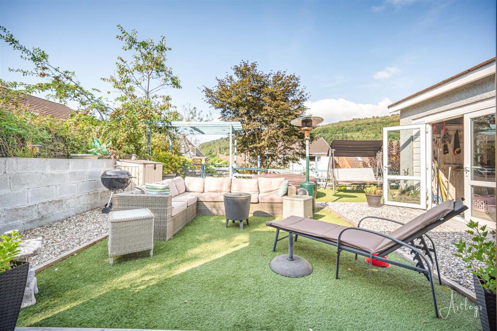 Rear garden