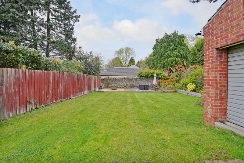Rear garden