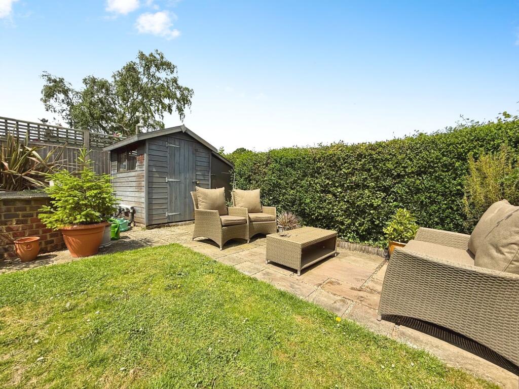 Patio at Bottom of the Garden