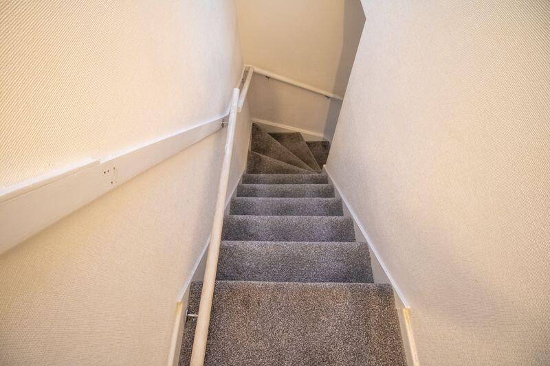 Stairwell to the upper floor