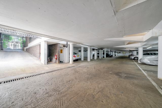 Entrance to garage