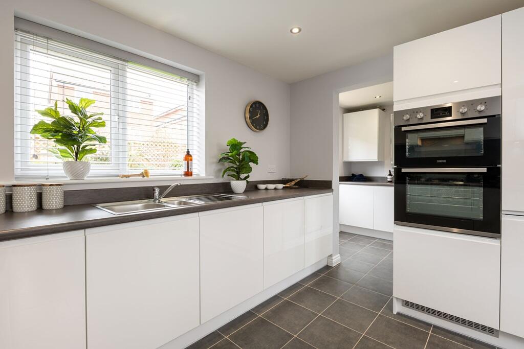 Kitchen with useful utility for laundry
