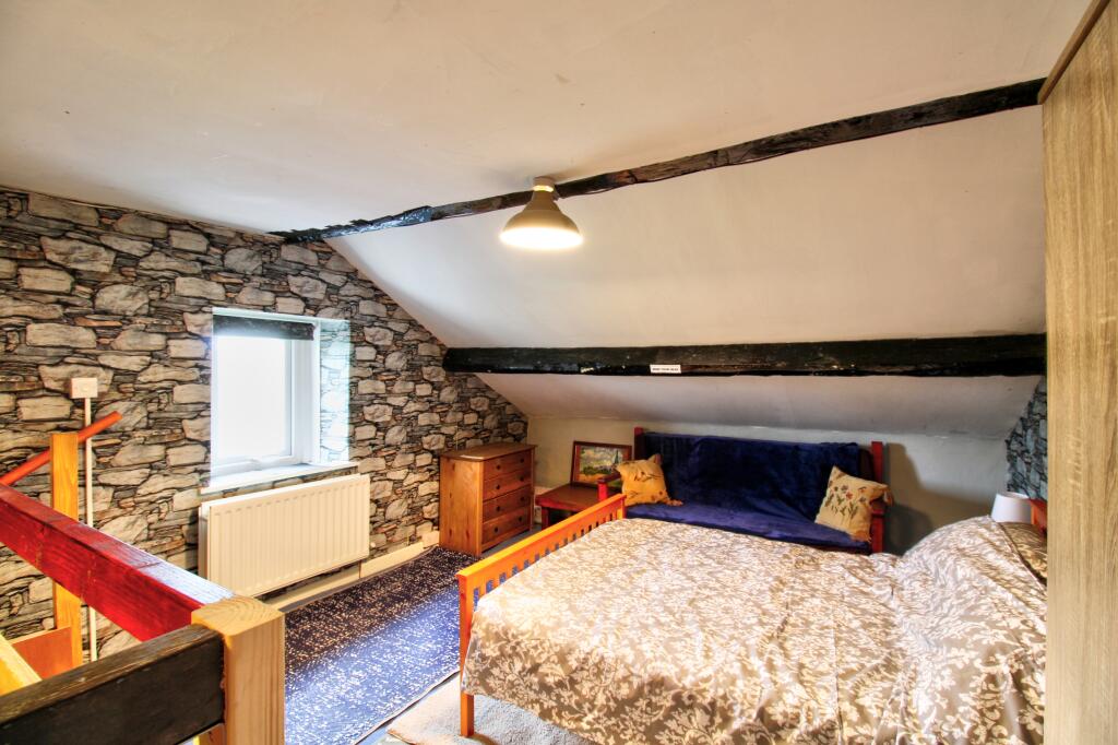 Attic bedroom.