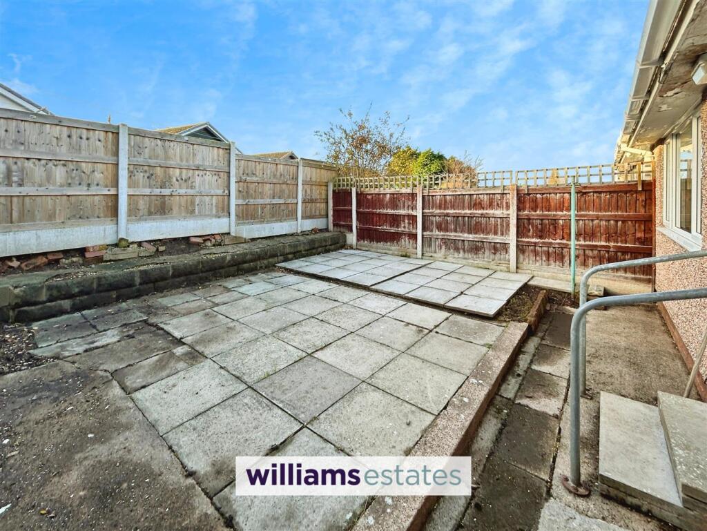 Rear garden
