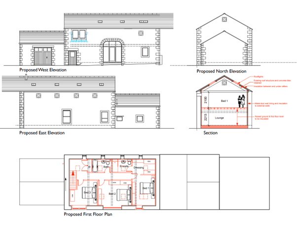 Barn Conversion at Old Mill House, Main Street, A