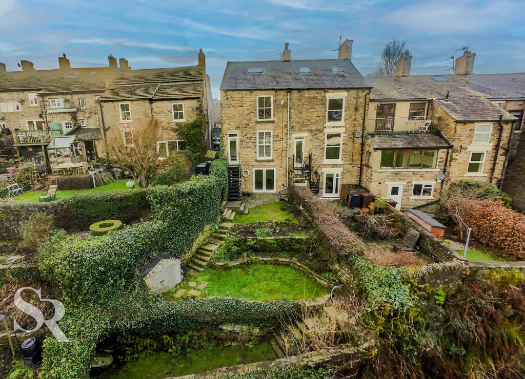 Rear Gardens Aerial View