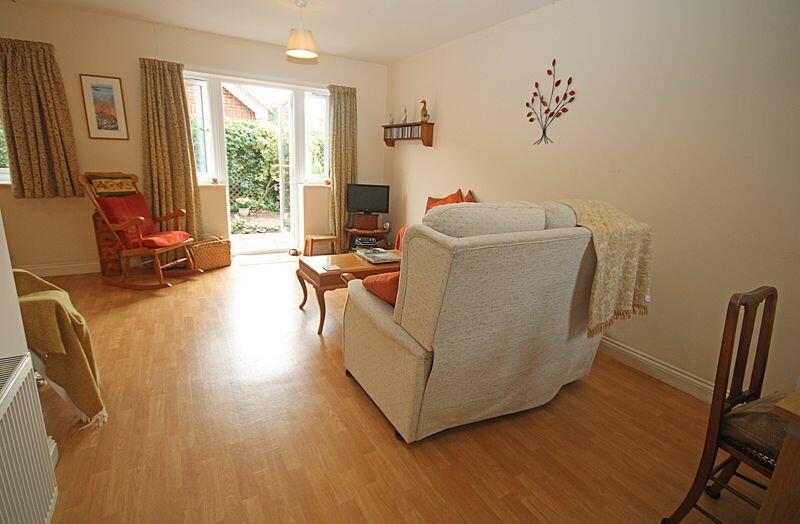Sitting room with door to garden
