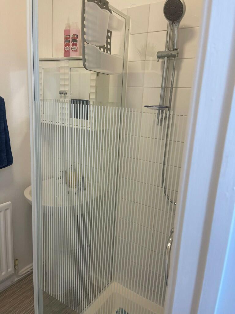 Downstairs shower