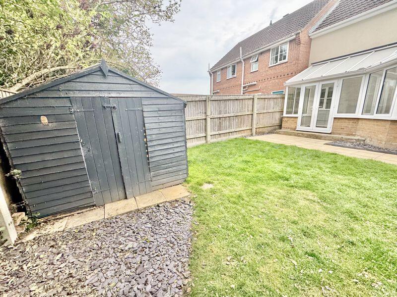 Shed and garden