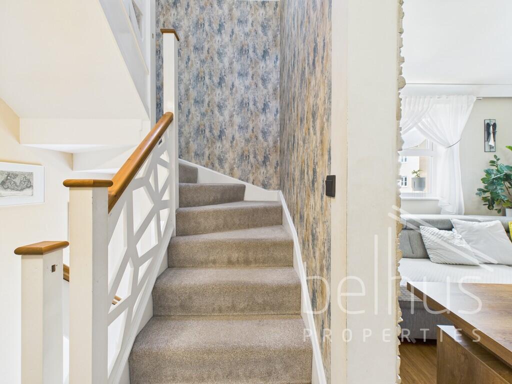 Stairs to second ...