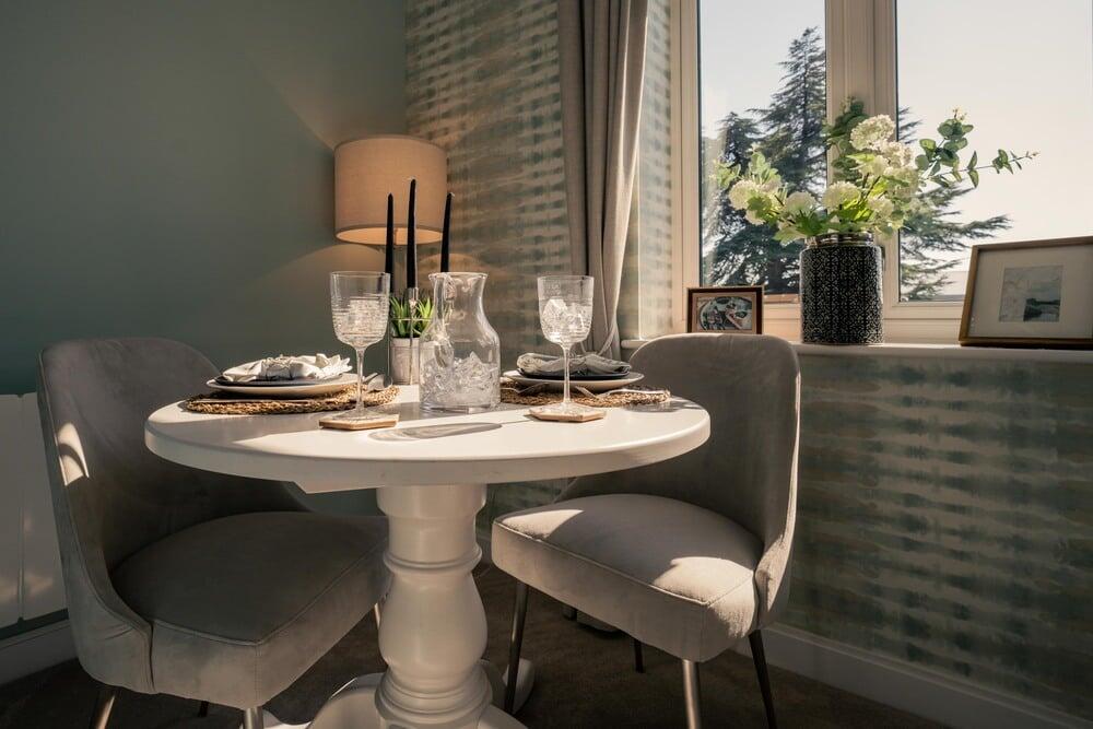 A typical dining area  