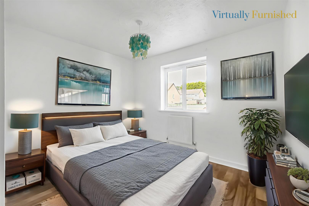 Virtually furnished bedroom 2