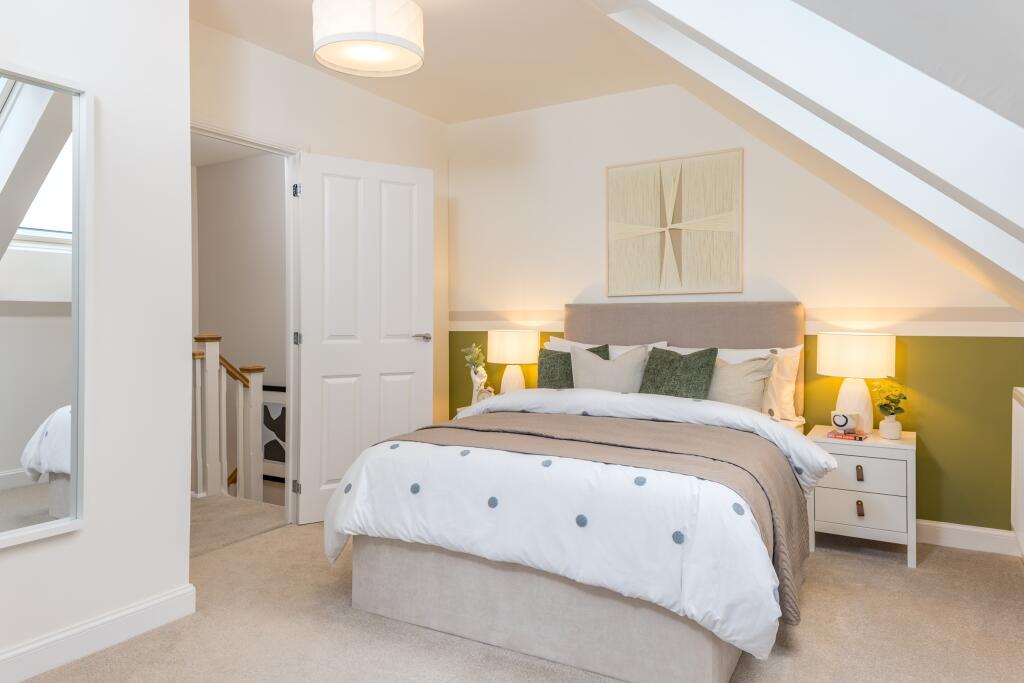 Bedroom 3 in the 3 bedroom Greenwood