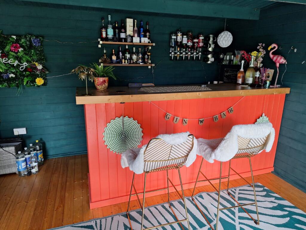 Inside View Of The Summer House/Bar