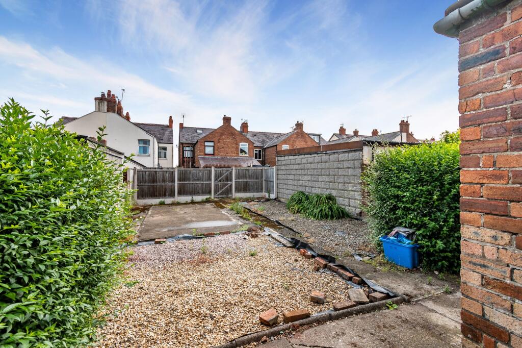 Rear garden