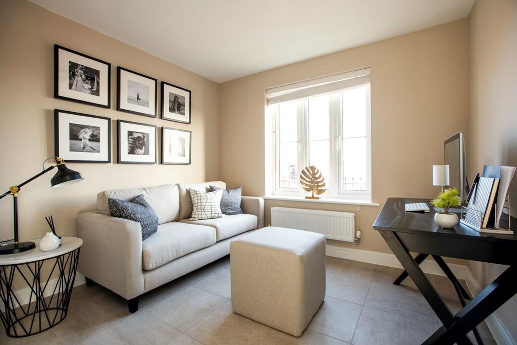 Use your study as a family room or a grown ups retreat