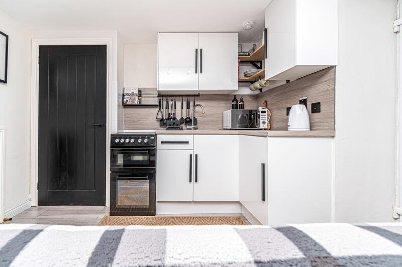 Lounge with open plan Kitchen