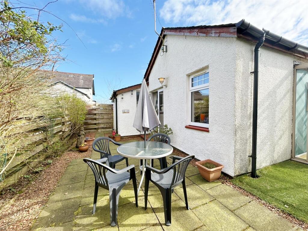 Garden patio